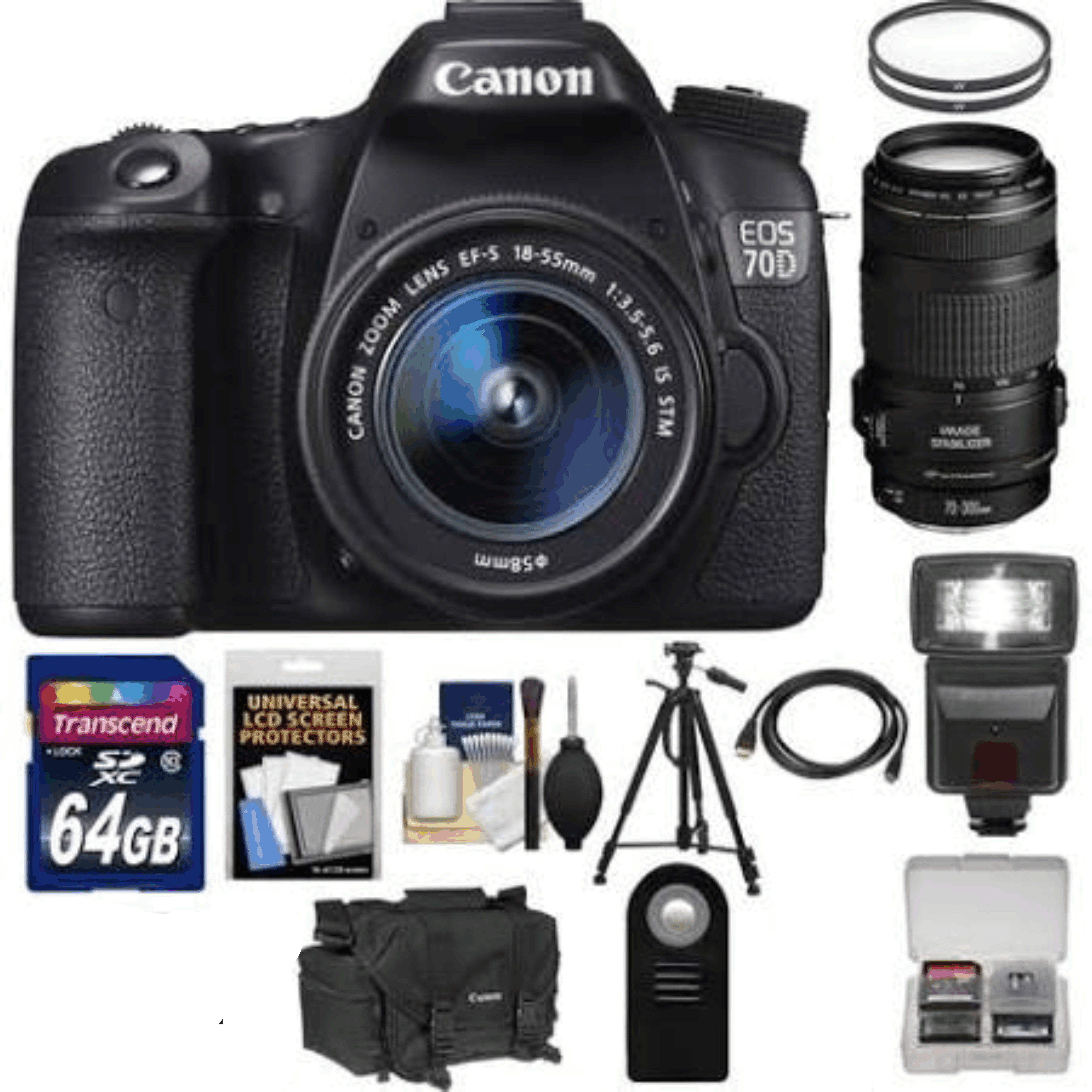 Canon EOS 70D Digital SLR Camera & EF-S 18-55mm Is STM Lens kit 31