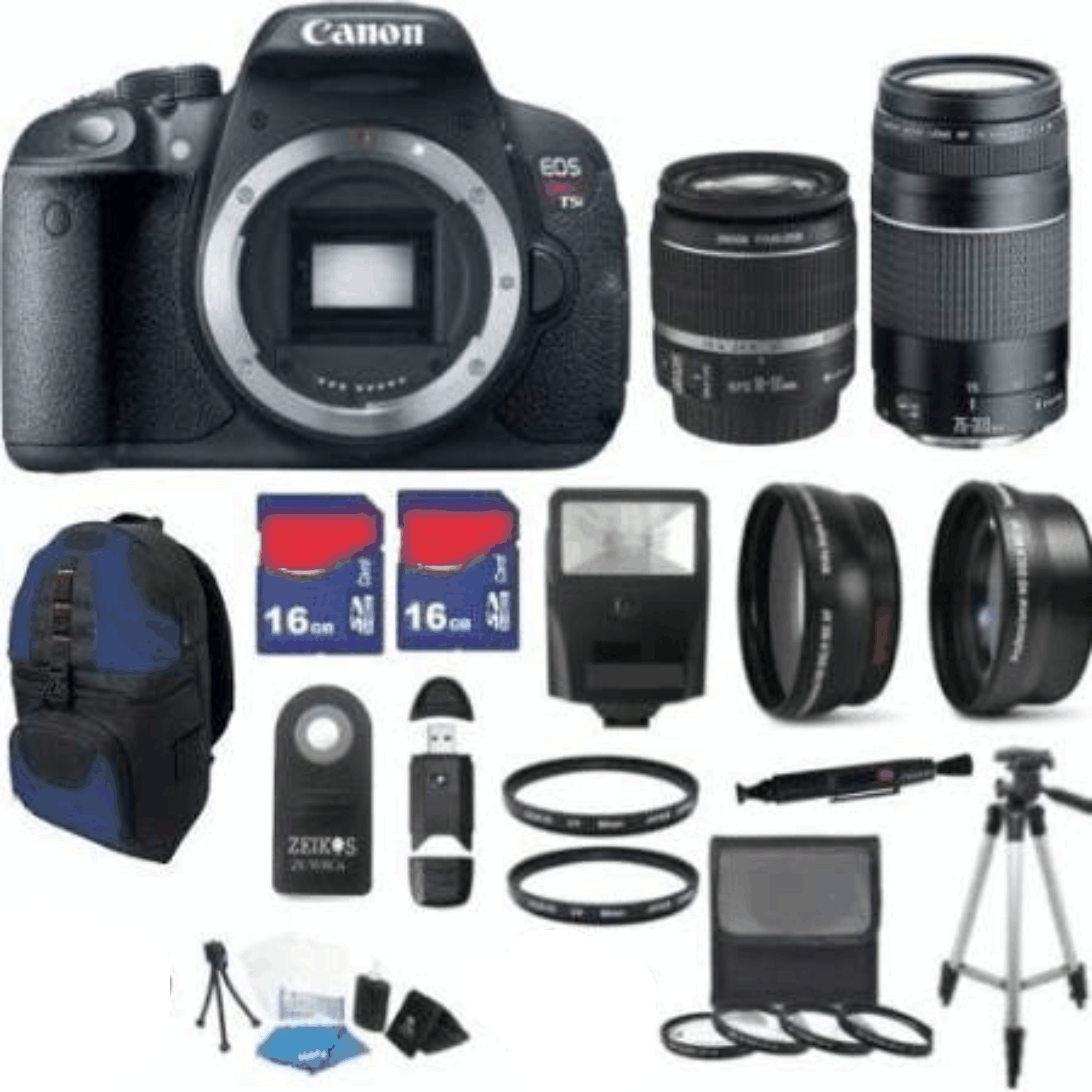 Canon EOS Rebel T5i 18 MP CMOS Digital SLR kit 33