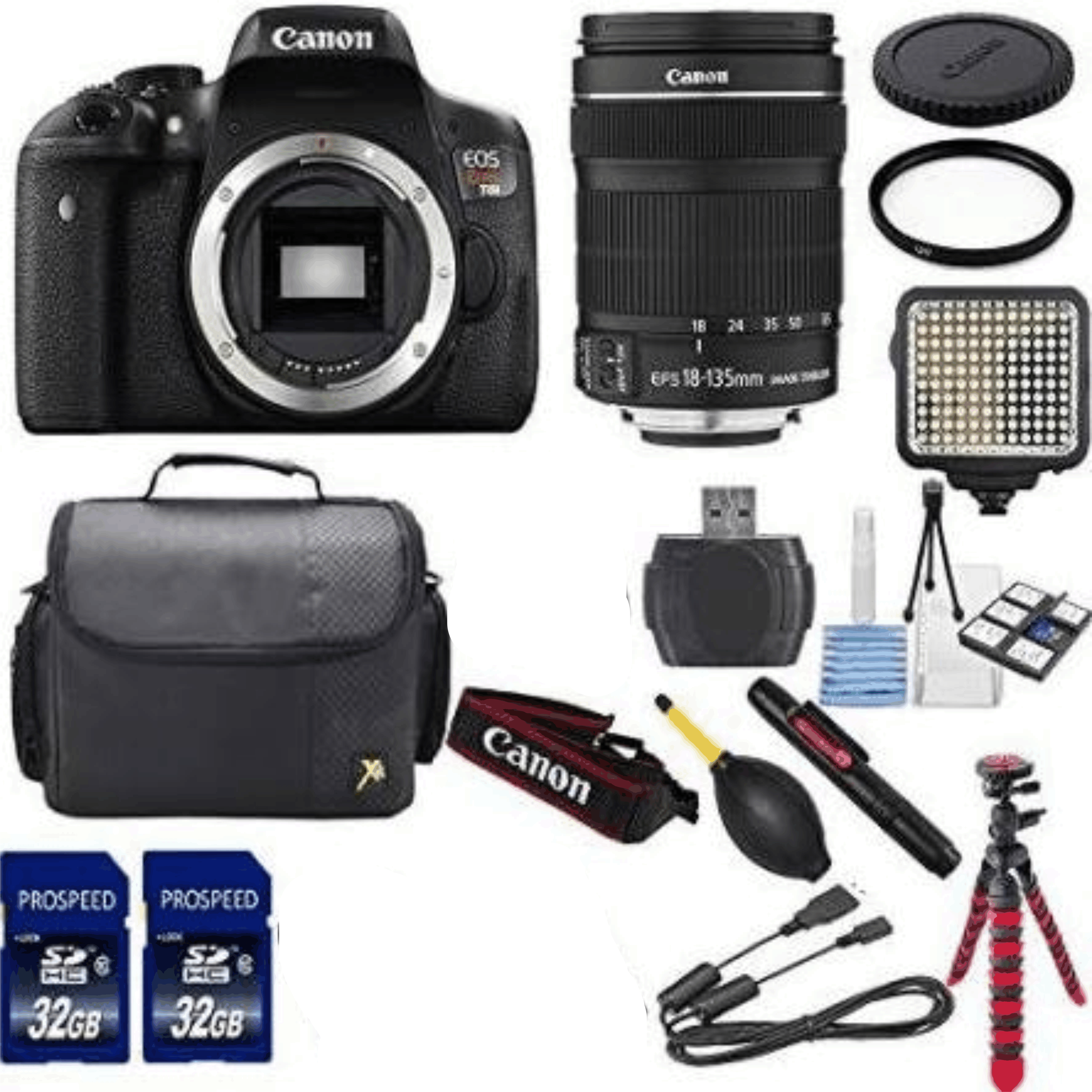 Canon EOS Rebel T6i DSLR CMOS Digital SLR Camera with Canon EF-S kit 44