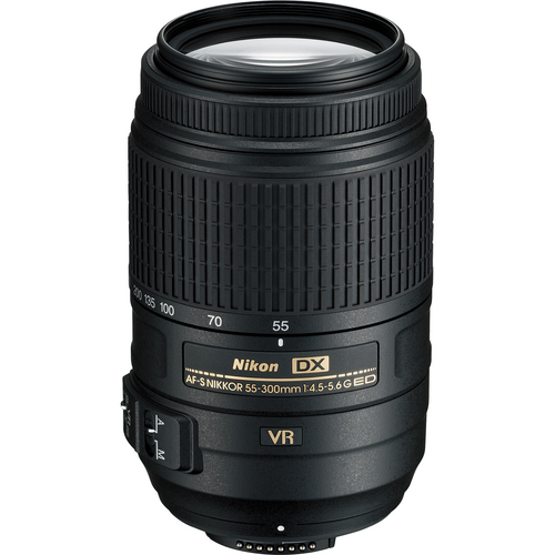  Nikon AF-S NIKKOR 55-300mm f/4.5-5.6G ED VR Zoom Lens USA