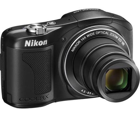 Nikon Coolpix L610 16.0 MP Compact Digital Camera - 1080p - Black