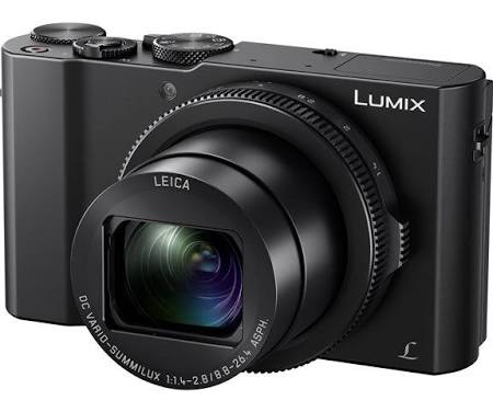 Panasonic Lumix DMC-LX10 20.1 MP Compact Ultra HD Digital Camera - 4K - Black