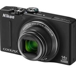 Nikon CoolPix S8200 Digital Camera - Black