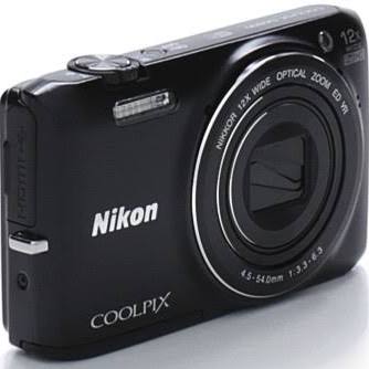 Nikon Coolpix S6800 16.0 MP Compact Digital Camera - Black