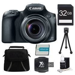 Canon PowerShot SX60 HS Digital Camera 32GB Bundle